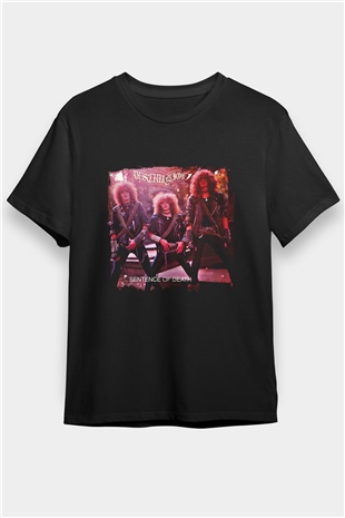 Destruction Baskılı Unisex Siyah Tişört