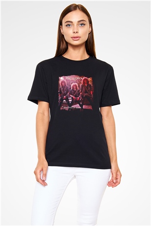 Destruction Baskılı Unisex Siyah Tişört