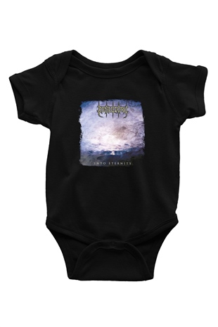 Desultory Baskılı Unisex Siyah Bebek Body - Zıbın