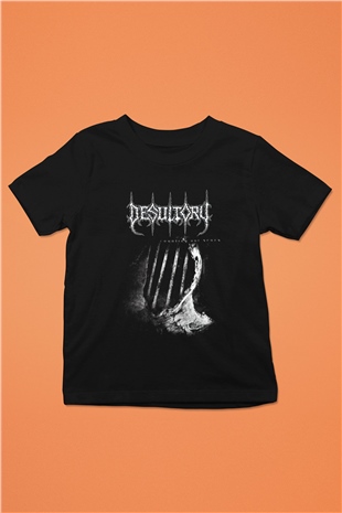 Desultory Siyah Unisex Çocuk Tişört