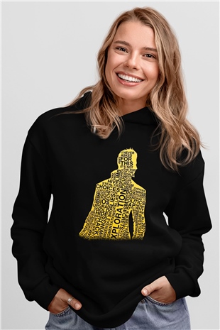 Deus Ex Siyah Unisex Hoodie