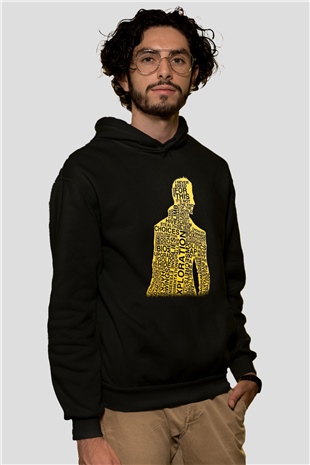 Deus Ex Siyah Unisex Hoodie