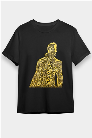 Deus Ex Siyah Unisex Tişört T-Shirt