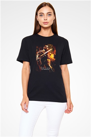 Deus Ex Siyah Unisex Tişört T-Shirt