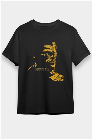 Deus Ex Siyah Unisex Tişört T-Shirt