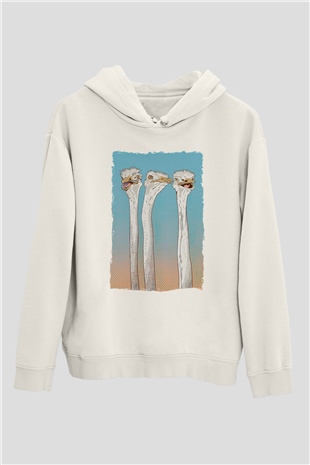 Deve Kuşları ÇetesiBeyaz  Unisex Hoodie