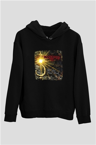 Devil Driver Baskılı Unisex Siyah Hoodie