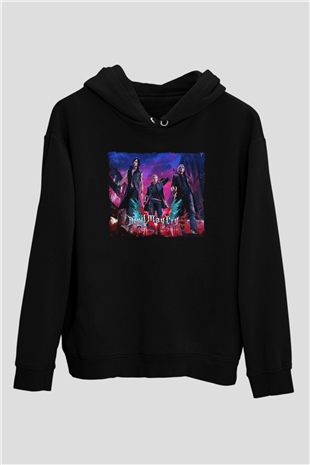Devil May Cry Siyah Unisex Hoodie