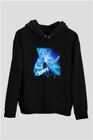 Devil May Cry Siyah Unisex Hoodie