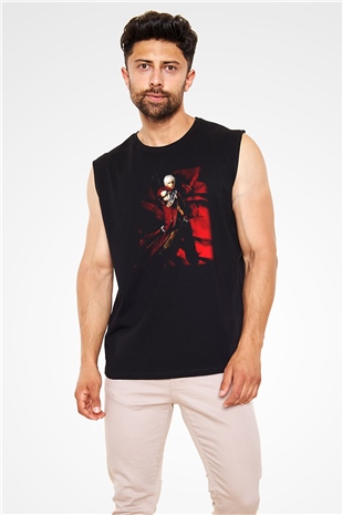Devil May Cry Siyah Unisex Kolsuz Tişört