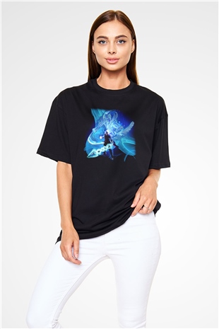 Devil May Cry Siyah Unisex Oversize Tişört T-Shirt