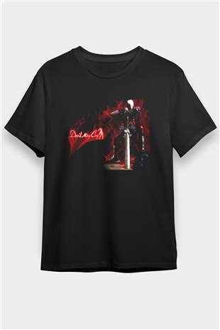 Devil May Cry Siyah Unisex Tişört T-Shirt