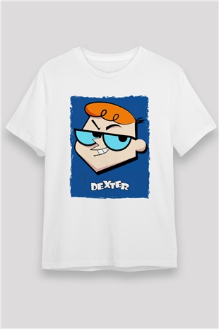 Dexters Laboratory Beyaz Unisex Tişört T-Shirt
