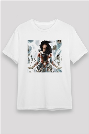 Diablo Beyaz Unisex Tişört T-Shirt