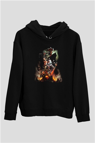 Diablo Siyah Unisex Hoodie