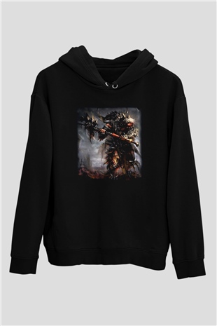 Diablo Siyah Unisex Hoodie