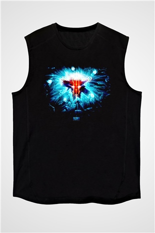 Diablo Siyah Unisex Kolsuz Tişört