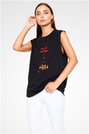 Diablo Siyah Unisex Kolsuz Tişört