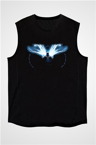 Diablo Siyah Unisex Kolsuz Tişört