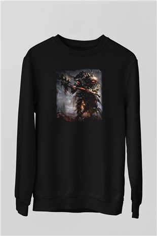 Diablo Siyah Unisex Sweatshirt