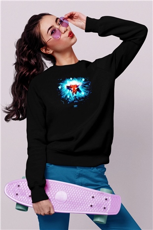 Diablo Siyah Unisex Sweatshirt