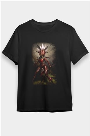 Diablo Siyah Unisex Tişört T-Shirt