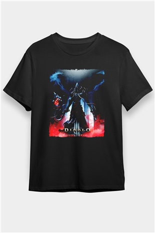 Diablo Siyah Unisex Tişört T-Shirt