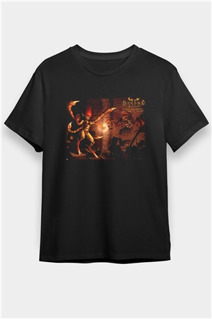 Diablo Siyah Unisex Tişört T-Shirt