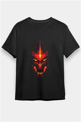 Diablo Siyah Unisex Tişört T-Shirt