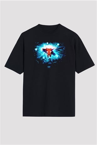 Diablo Siyah Oversize Tişört Oversize T-shirt