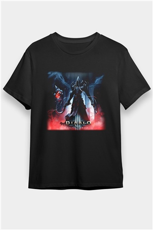Diablo Siyah Unisex Tişört T-Shirt