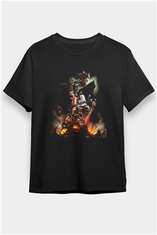 Diablo Siyah Unisex Tişört T-Shirt