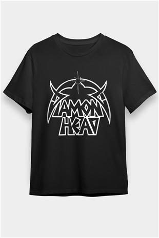 Diamond Head Siyah Unisex Tişört T-Shirt - TişörtFabrikası