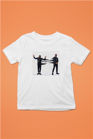 Diddy Beyaz Unisex Çocuk Tişört