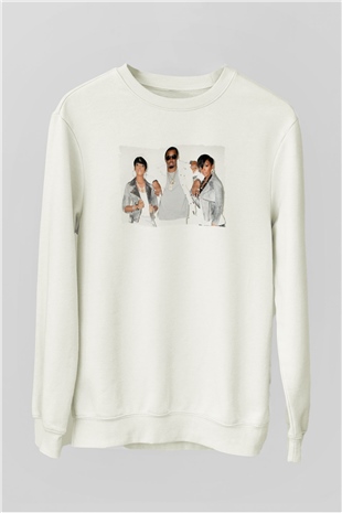 Diddy Beyaz Unisex Sweatshirt