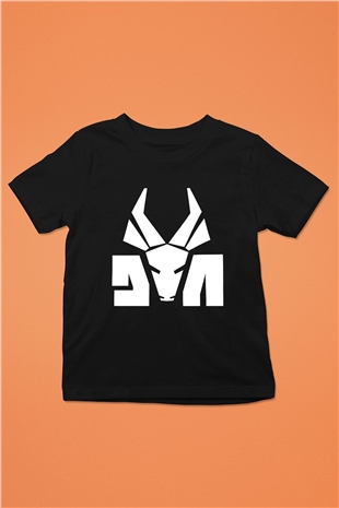 Die Antwoord Baskılı Unisex Siyah Çocuk Tişört - Tshirt