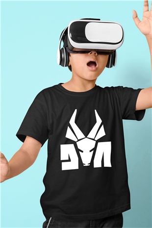 Die Antwoord Baskılı Unisex Siyah Çocuk Tişört - Tshirt