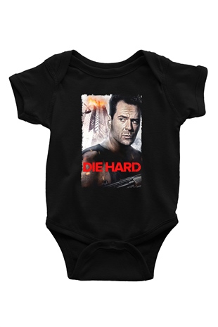 Die Hard Beyaz Bebek Body - Zıbın