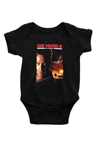 Die Hard Siyah Bebek Body - Zıbın