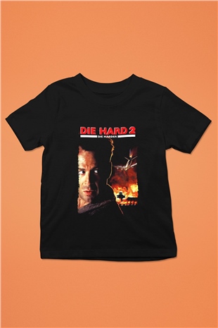 Die Hard Siyah Unisex Çocuk Tişört