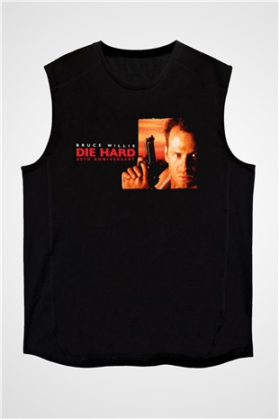 Die Hard Siyah Unisex Kolsuz Tişört