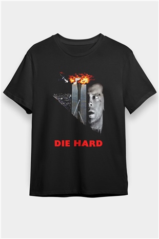 Die Hard Siyah Unisex Tişört T-Shirt