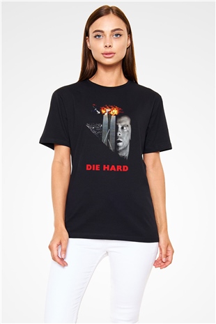 Die Hard Siyah Unisex Tişört T-Shirt