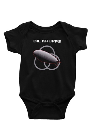 Die Krupps Siyah Bebek Body - Zıbın