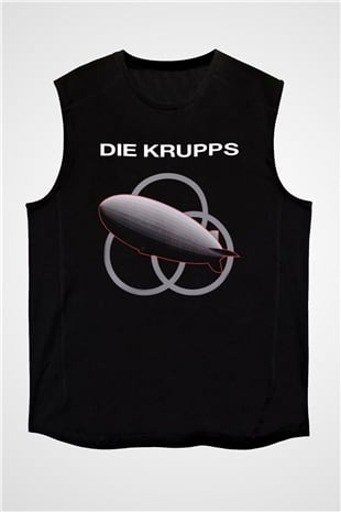 Die Krupps Siyah Unisex Kolsuz Tişört