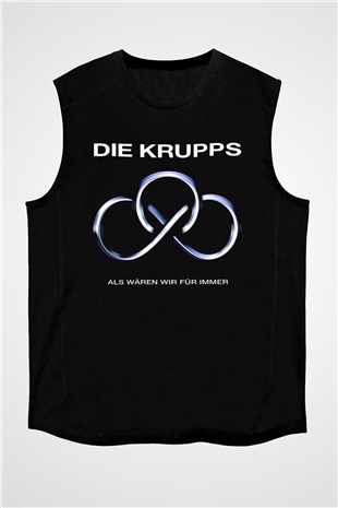 Die Krupps Siyah Unisex Kolsuz Tişört