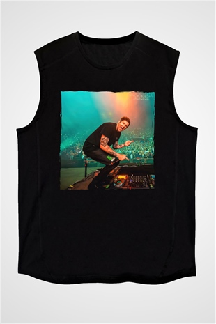 Dillion Francis Siyah Unisex Kolsuz Tişört