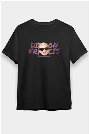 Dillion Francis Siyah Unisex Tişört T-Shirt - TişörtFabrikası