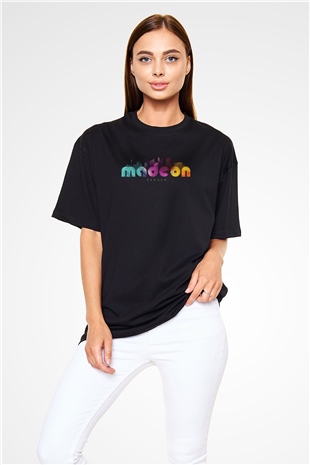 Dillion Francis Siyah Oversize Tişört Oversize T-shirt - TişörtFabrikası