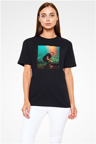 Dillion Francis Siyah Unisex Tişört T-Shirt - TişörtFabrikası